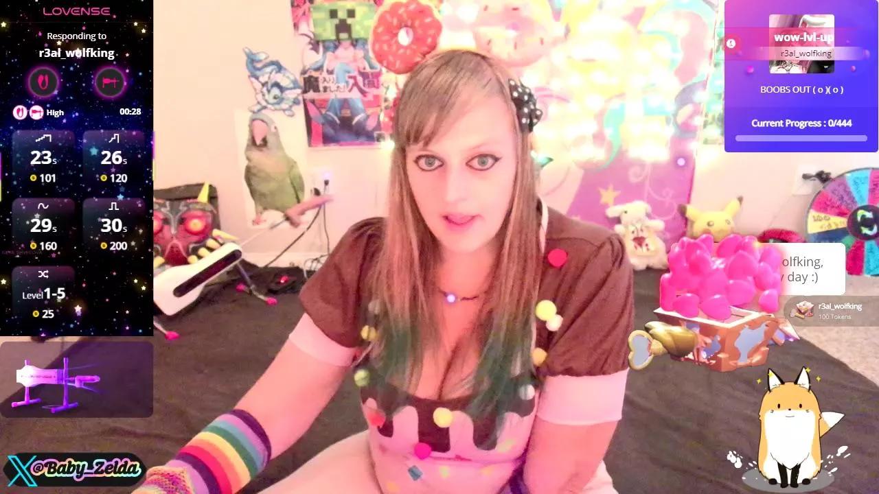 BabyZelda on Cam4 